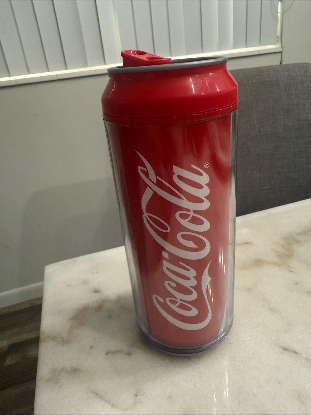 NWT Coca-Cola Red Logo Insulated Can-Style Tumbler Cup